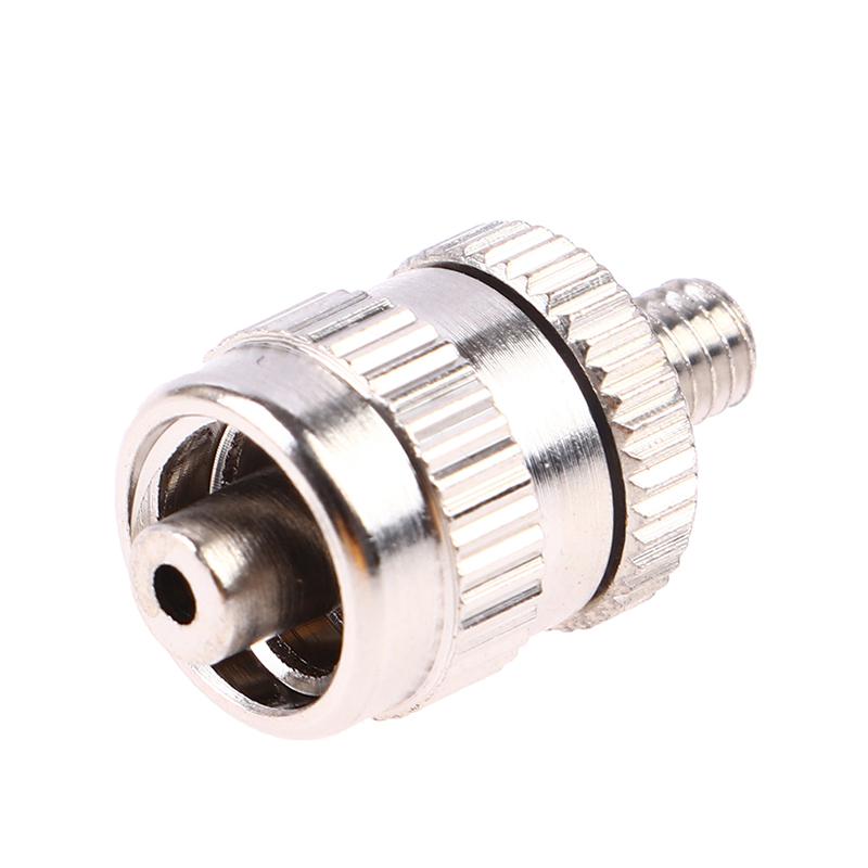 1 Stück M4 M5 M6 M8 Gewinde Vernickelt Messing Spritze Metall Luer-Lock-Adapter Klebstoffspender Verbunden mit Metalladapter