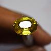 9.75 Ct Natural YELLOW Sapphire Oval Cut CERTIFIED Sapphire Rings Loose Gemstone AM-671