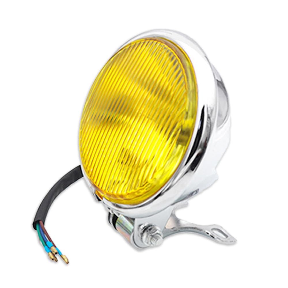 

Велосипедная фара Nicheez Bike Headlight Bates Light Inch 12V Halogen 4.5 (Серебристый/Желтый)