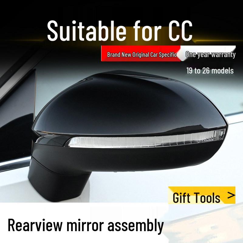 Volkswagen CC Rearview Mirror Assembly (2019-2024) Side Mirror Reflector Set 2019-2020/Right/Passenger