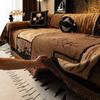 Chenier Vintage Sofa Cover Cloth Anti Cat Scratch Anti Slip Backrest Towel  A Whole Fully Enclosed Dust Couch Cover Cloth 3 Seat