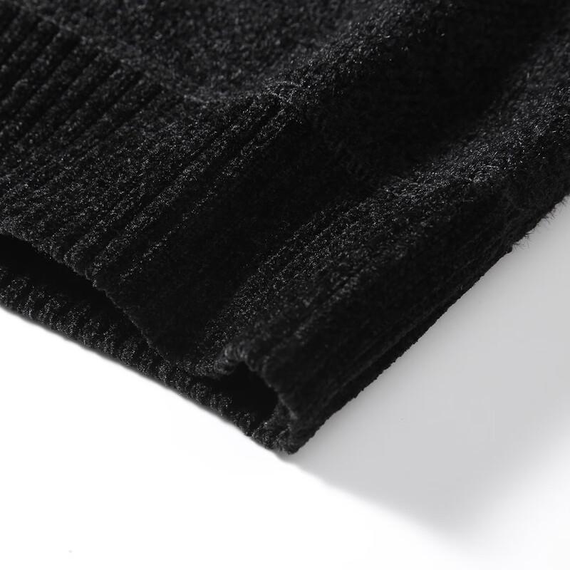 Paul Frank Men's Plush Lined Heavyweight Winter Round Neck Sweater