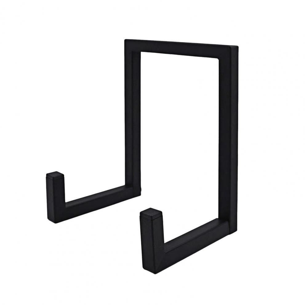 Retro Music Display Stand Minimalist Album Display Retro Metal Lp Records Holder Display Stand for Vinyl Storage Organization чёрный