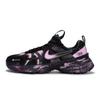 Nike V2K Run Abrasion Resistant Low Top Running Shoes Women's Black Pink FZ2622-001(Team80-S-BOX)