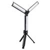 LED Work Light Rechargeable Tent Lantern with Tripod Camping Lantern 3 Brightness for Hiking Fishing Camping