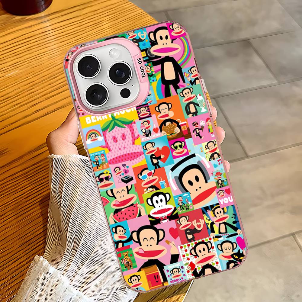 

Famous Luxurious P-paul F-frank Phone Case For IPhone 17 16 15 14 13 Pro 12 11 Pro Max PLUS Color Back Cover iPhone 15pro max