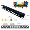 Wall-Mounted Heavy-Duty Metal Tool Holder & Storage Rack Space-Saving Storage for Pliers & Screwdrivers Perfect Gift for Men/Fathers
