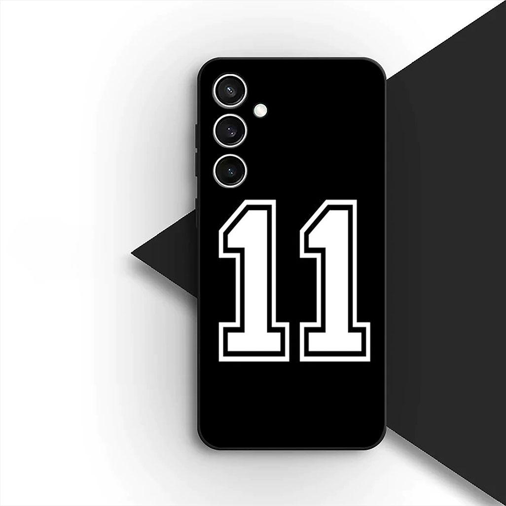 

Cover for Samsung Galaxy S10 S8 S9 Plus A33 A34 A31 70 A71 A72 Note 20 9 8 S10E Casing Phone Case Number Football Baseball Sport Galaxy Note20