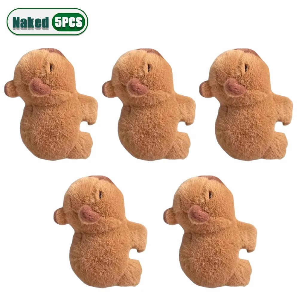 1-10PCS Rytanda Capybara Clap Circle Toys  Capybara Plush Hand Ring Fun Pop Circles Kids  Gift Slap Snap Wrap Wristband Bracelet