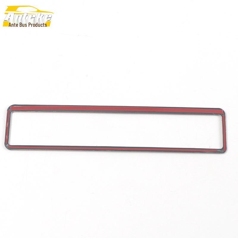 Lingfang Strålkastarkontrollknapp: Rostfritt stål Blank ring & Justeringsplåster