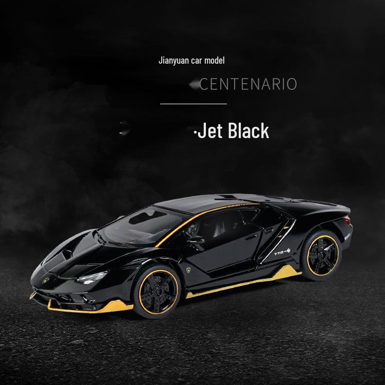 

Jianyuan LP770 Литой под давлением из сплава Модель суперкара с инерционным механизмом и открывающимися дверями