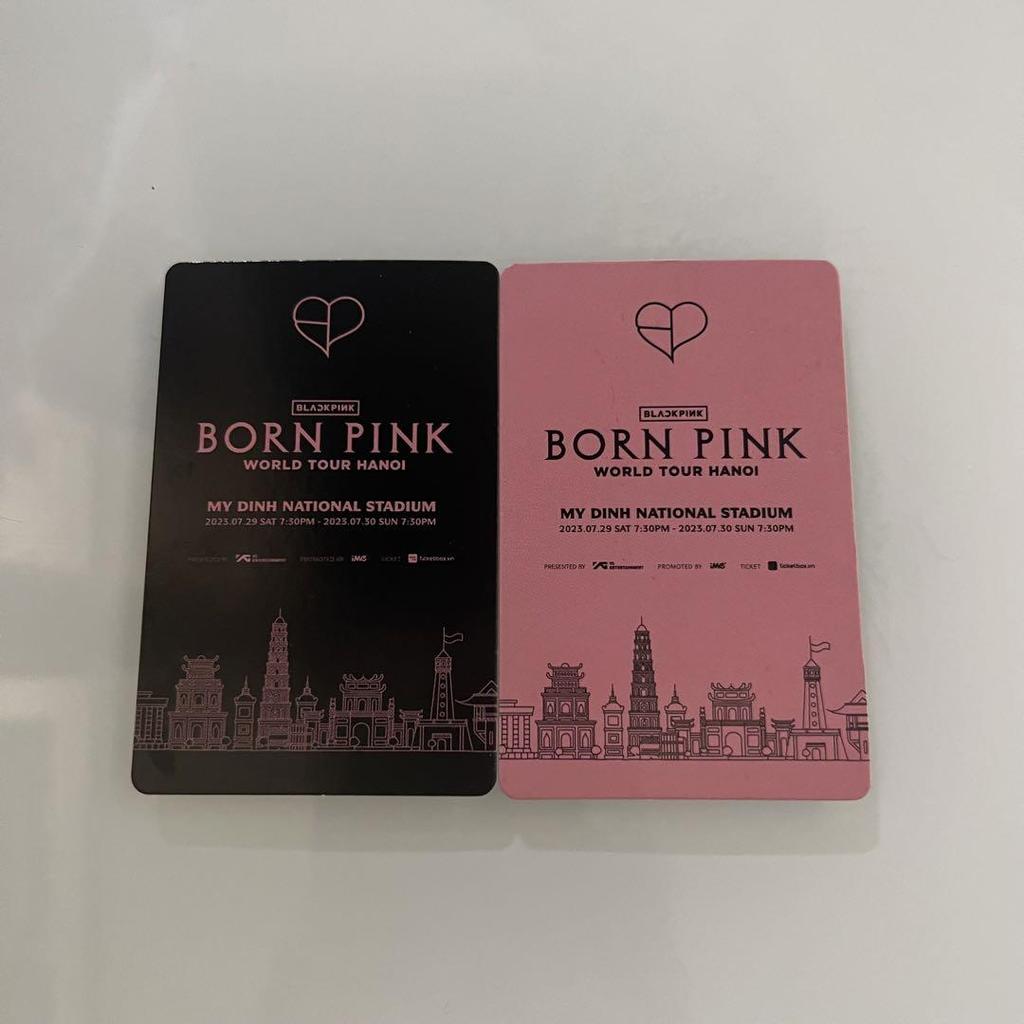 [USED] Limited Edition BLACKPINK Jennie Trading Card Hanoi Performance