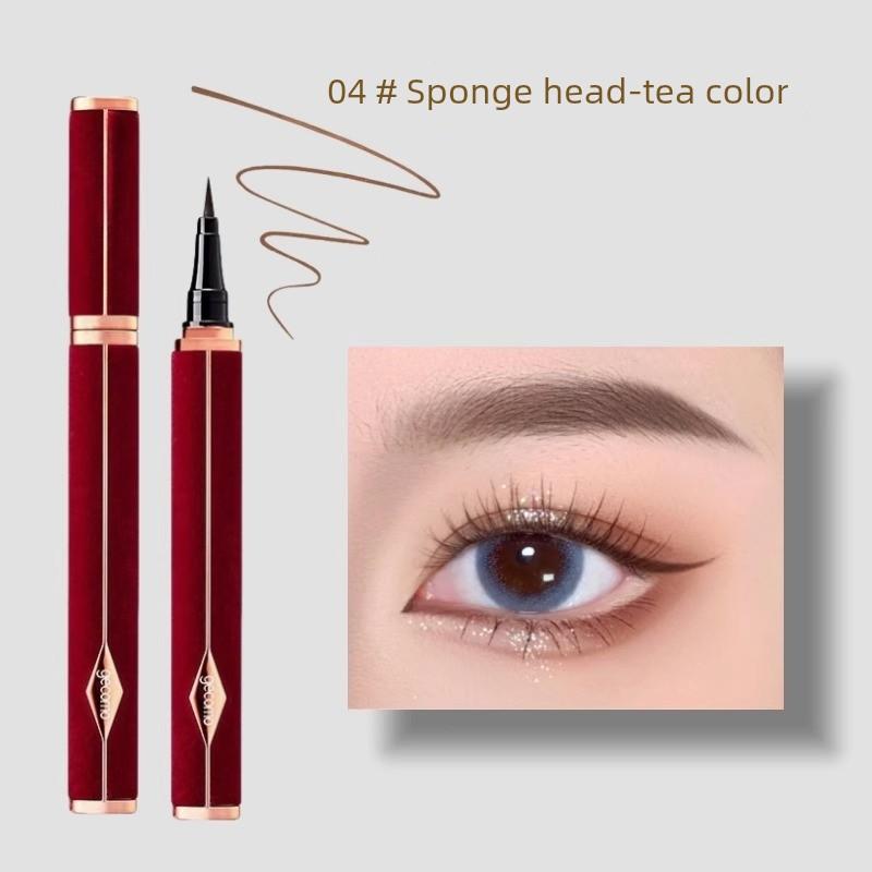[12 Hours Without Smudging] Eyeliner Pen, Long-Lasting, Waterproof, Non-Smudging, Beginner-Friendly, Official Genuine Product