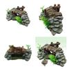 Nontoxic Aquarium Artificial Bridge Ornament Fish Tank Turtle Basking Platform