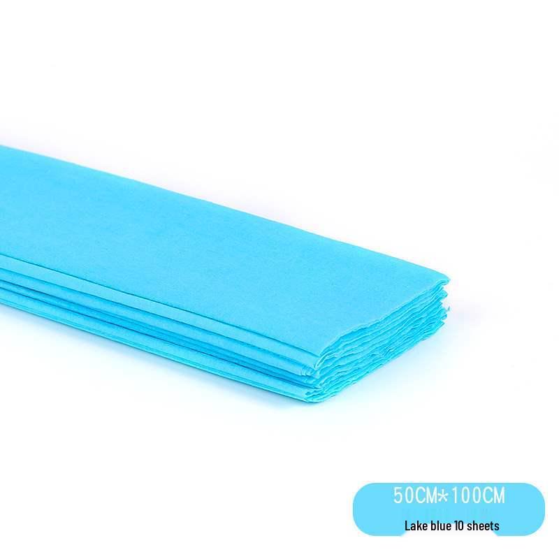 Pleated Colored Crepe Paper for DIY Handcrafted Roses and Carnations