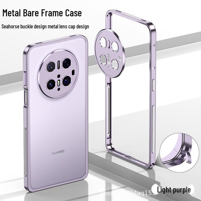 

Huawei Mate70/Mate70Pro/70Pro+ Metal Frame Cross-border Phone Case Mate70pro+ [Frame + Lens]