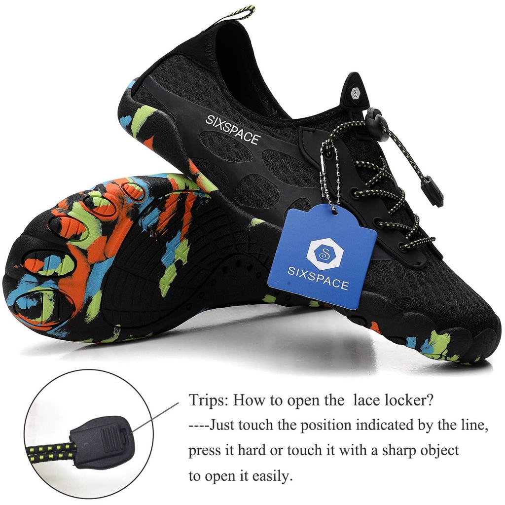 SIXSPACE Marine Water Aqua Beach Yoga Swim Size Shoes, Shoes, Shoes, Shoes, Shoes, Amphibious, Lightweight, Breathable, Unisex, Shoes, Sneakers,