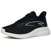Anta Lightweight Shock Absorption Non-Slip Wear-Resistant Breathable Comfortable Rebound Low-Top Running Shoes Women sneaker Black 922235521-1