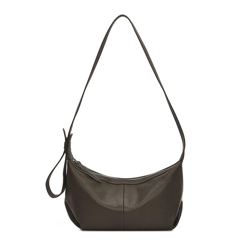 Simple and Versatile Commuter Messenger Bag Women's Fashion Trend Shoulder Bag Niche Retro Casual Dumpling Bag