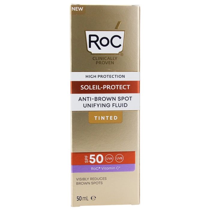 RoC Soleil-Protect Fluide Unificateur Anti-Taches Brunes Teinté SPF50 50 ml
