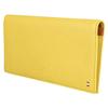 Miramilan Men's Long Wallet, Yellow, One Size