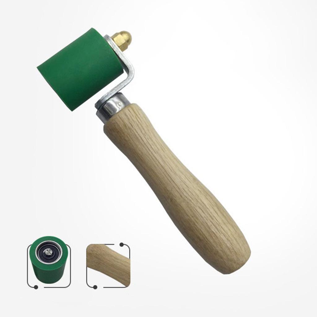 Rulou de presiune manuală pentru acoperișuri Instrument de sudură PVC 40mm Rulou de presiune manuală pentru îmbinări din silicon Accesorii pentru arzător de sudură