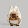 Cute Cartoon Kids School Bags Female Large-capacity Cartoon Funny Backpack Soft Girl Cartoon Animation Student Backpack Light Love Bag