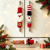 Snowman Refrigerator Door Handle Covers Christmas Microwave Oven Handle Covers  Festive Decorative