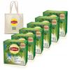 Lipton Green Tea Set Intense Mint Mint Pyramid Bags 6X20pcs + Free