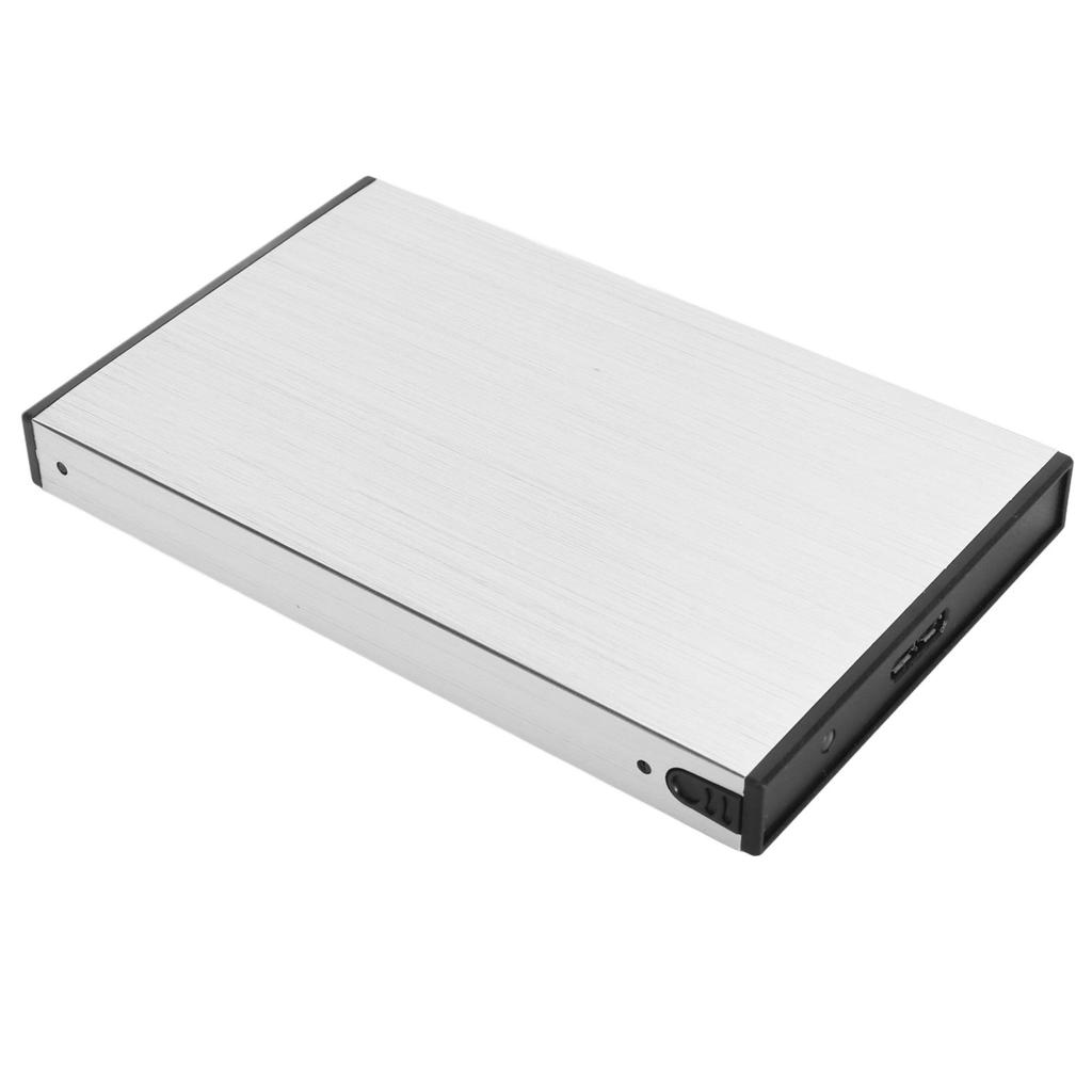 External Hard Drive Enclosure Hot Swappable LED Indicator SATA to USB Hard Drive Case for 2.5 Inch SATA Hard Drive