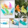 1PC Colorful Fake Bird Artificial Foam Simulation Birds with Feather DIY Wedding Decorations Christmas Ornaments