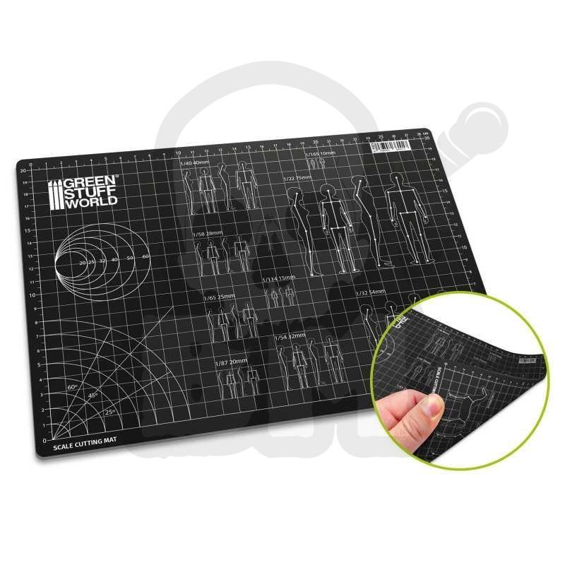 Gstu360017 Scale Cutting Mat A4