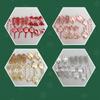 15Pcs Candy Cane Christmas Ball Ornaments Set Plastics Hanging Xmas Tree Christmas Tree Pendant Gift Pendants Party Decor Ball