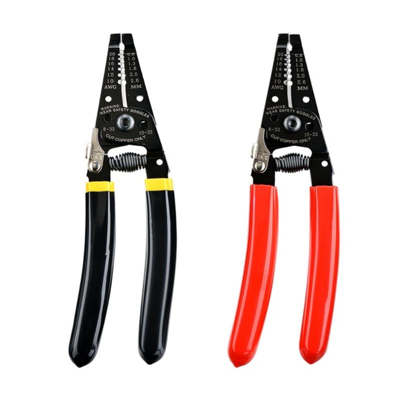 7inch Wire Stripper 10-22AWG Cutting Crimping Device Multifunctional Manual Tool For Copper Wire Stripper Professional
