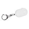 Personal Safety Alarm White IP44 Water Proof Rechargeable 130dB Alarm Siren Keychain with LED Flashlight APP for