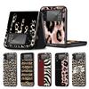 Leopard Print Z Flip 7 Phnoe Case For Samsung Z Flip 6 5 4 3 5G Galaxy ZFlip7 ZFlip4 ZFlip5 ZFlip6 ZFlip3 Phone Cover 4 Z Flip 7