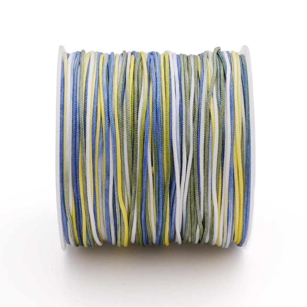5-50m/lot 0.8mm Cotton Cord Nylon Cord Thread String DIY Beading Braided Bracelet Jewelry Making