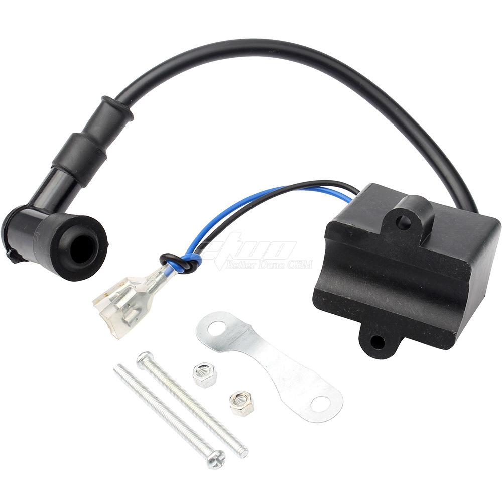 CDI ignition coil For 2 Stroke 49cc 50cc 60cc 66cc 80cc Engine Gas Motorized Bicycle Push Bike