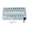 Watch Hand Kit Clear with Organizer Case Portable for Watchmakers