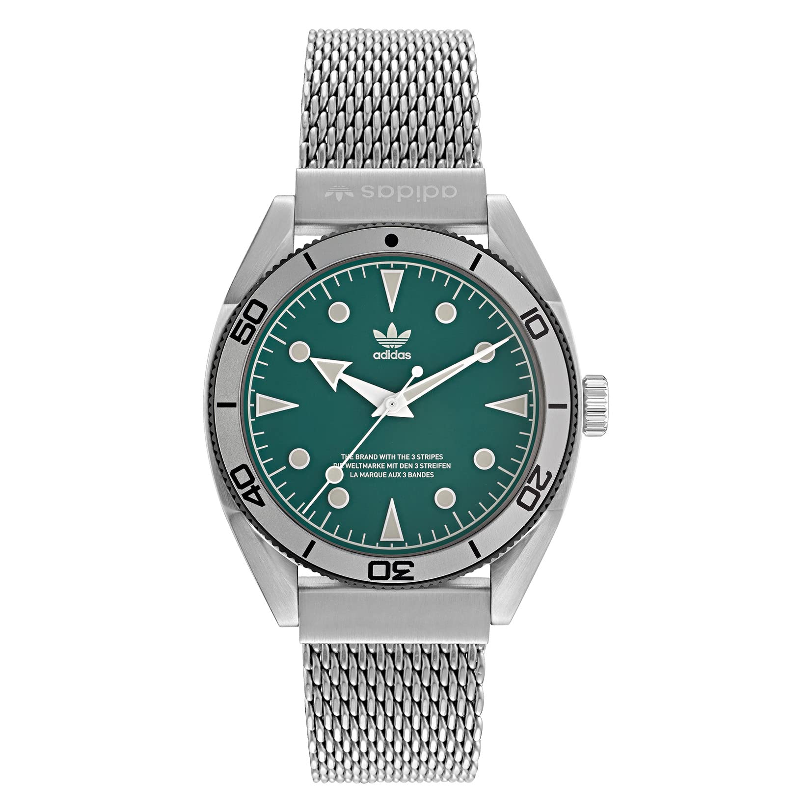 

[Adidas Original Swatch] Часы EDITIONTWO AOFH22005 Мужские серебристые [Товар]