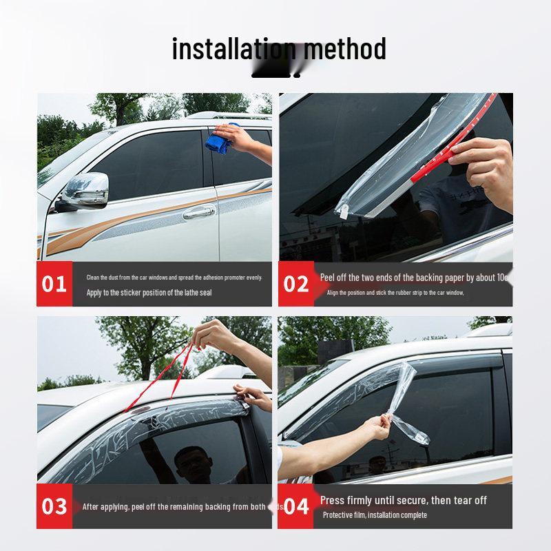 Great Wall Haval H5 Window Rain Guards: All-Weather Visors & Shields