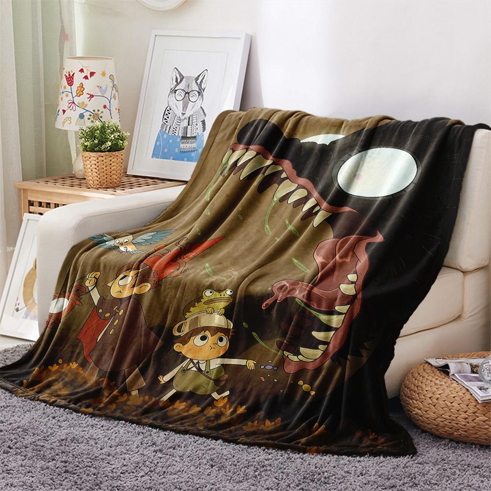 Over the Garden WallFlannel Blanket, High Quality Comfortable for All Seasons, Home Decor, Warmth and Comfort