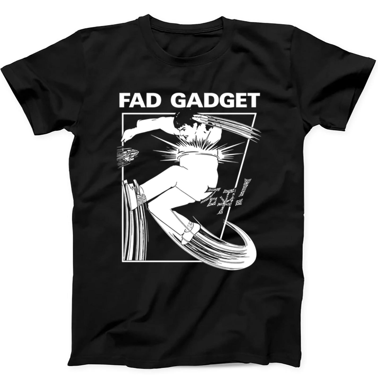 Fad Gadget Fireside Favourites New Wave Punk Music Gift Tee Black T Shirt 566 XXXL