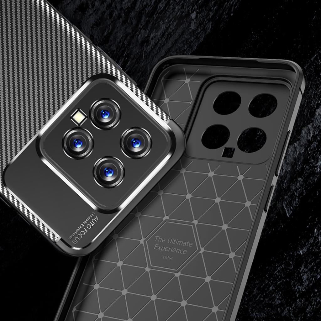 For Xiaomi 14 Case For Xiaomi 14 Cover Rubber Silicone Luxuy TPU Protective Phone Capa For Xiaomi 14 Case Shockproof