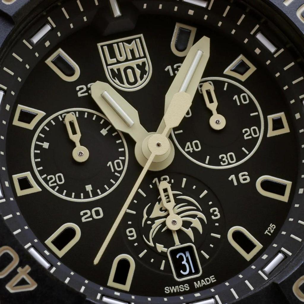Luminox Orologio da Uomo Cronografo Navy SEAL Foundation 45 mm XS.3590.NSF