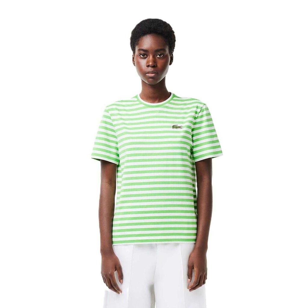 Lacoste Womens/Ladies Striped Loose Fit T-Shirt