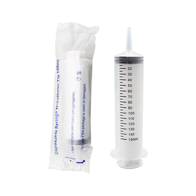 Large Capacity Syringes100ml/150ml/200ml/250ml/350ml/550ml With 30 100cm Hose Plastic Injector Pump Pet Feeding Nutrient Syringe