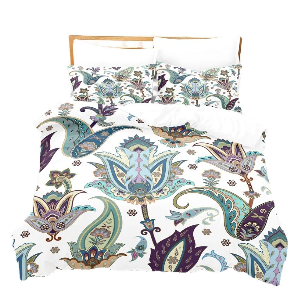 3d Boho Bed Linens Duvet Cover Set Comforter Bedding Sets Twin Full Queen King Bedroom Home Textile Housse De Couette Bohemia