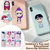 Fun Dress-up Stickers For Children, Fun Educational Stickers For Stress Relief