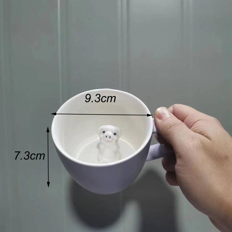 Original Mugs Creative Shaped Mug Cups of Coffee Cup to Go Personalized Gifts Cute and Different Cups Ceramics & Pottery Bar